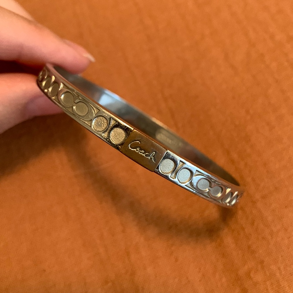 Silver Coach Bracelet